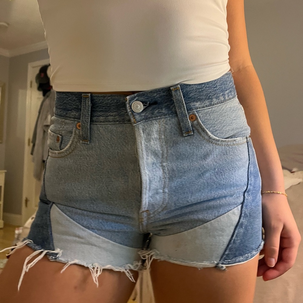 Levi's Blue Jean Shorts for Women
